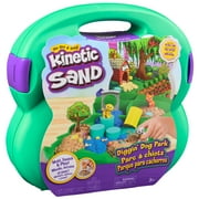Kinetic Sand, Diggin’ Dog Park Set with 1.5lbs Play Sand & Tools