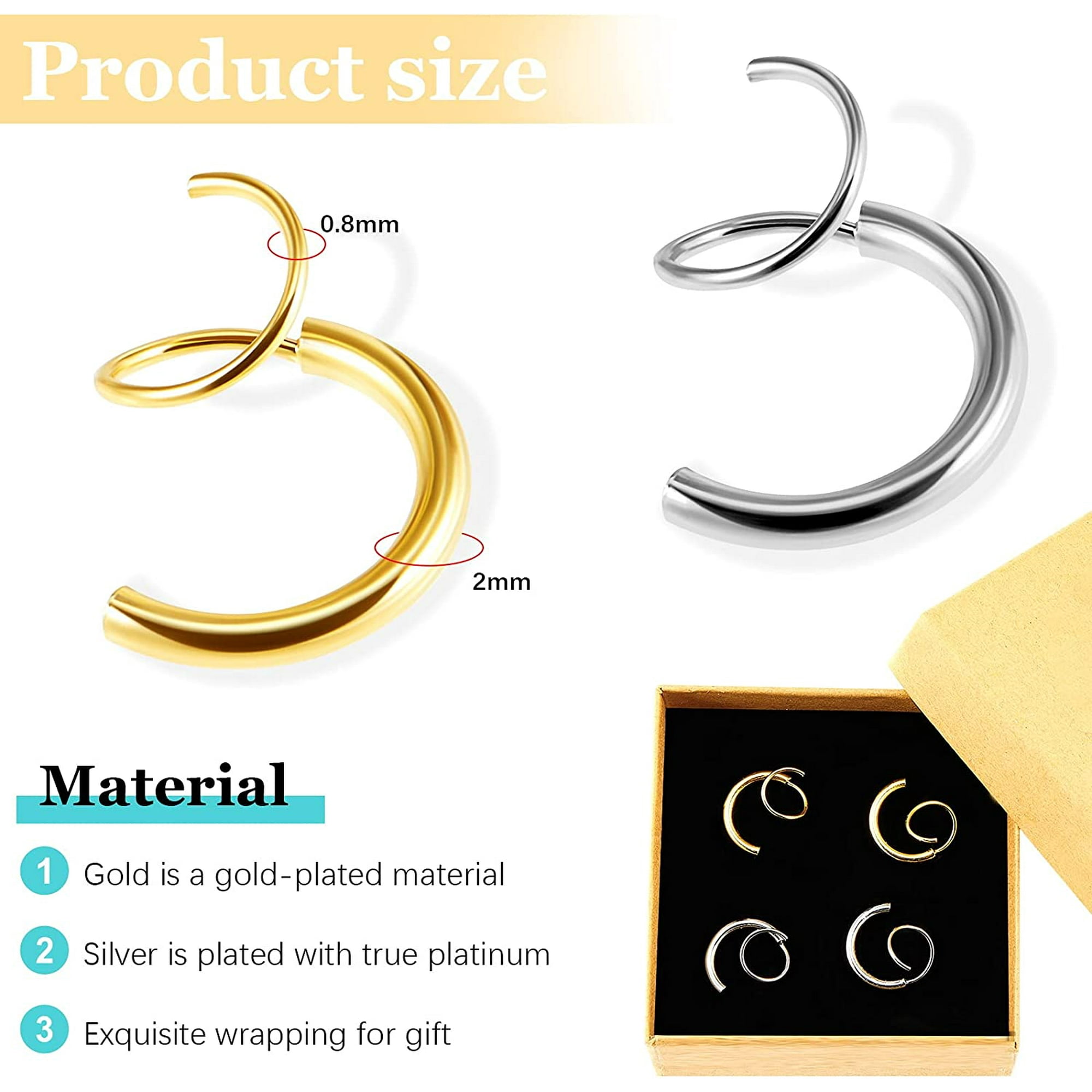 Double helix spiral earring deals