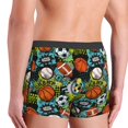 thumbnail image 5 of Balery Balls Men's Boxer Briefs, Soft and Breathable Cotton Underwear with nylon Waistband-Medium, 5 of 9