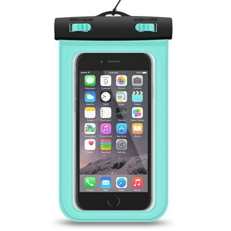 PaZinger Universal Waterproof Case for iPhone 6S,6,6S Plus,7 SE 5S, Galaxy S7, S6 Note 5 4, HTC,LG