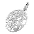 thumbnail image 1 of Engraved Boho 925 Sterling Silver Pendant Jewelry, 1 of 2