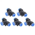 thumbnail image 4 of Quick Pneumatic Connector,50Pcs 3‑Way Pneumatic Connector Pushin Connector Air Water Fitting Innovative Solution, 4 of 14