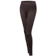thumbnail image 1 of FashionOutfit Women's High Quality Seamless 5" Elastic band Fleece lined Plus Size Legging, 1 of 4