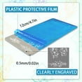 thumbnail image 2 of Juego de 3 placas para estampar uñas con diseño de flores geométricas y líneas, plantillas para uñas con estampado de plantas, placa de acero inoxidable con imagen para uñas., 2 of 7