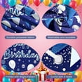thumbnail image 4 of Pink Lettering Banner Gold Fireworks Birthday Display Colorful Balloons Star Decorations Party Backdrop for Birthday Party Kids Celebration Photo Shoot, 4 of 8