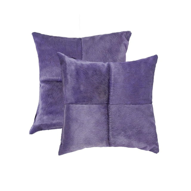 TORINO QUATTRO COWHIDE PILLOW 18"X18" 2-PACK