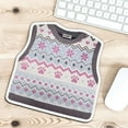 thumbnail image 4 of Wzzjkit Cute Sweater Printing Mouse Pad Personality Office Dormitory High Value Computer Desk Pad Home Portable Mouse Pad, 4 of 5