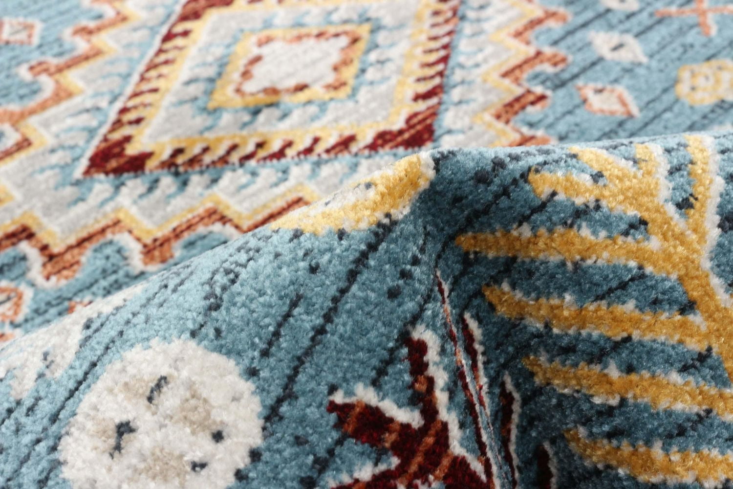 Tapis Lavable ECARPET Sud-Ouest pour Chambre, Salon, Chambre d'Enfant, Couloir