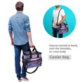 thumbnail image 4 of FORMRS Insulated Cooler Bag 24 Cans Capacity Soft Leakproof Lunch Box with Side Pockets, Black Cat Walking, 4 of 7