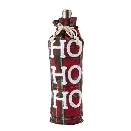 

Peking Handicraft 19PK1032WBWC 5.5 x 13 in. Ho Ho Ho Wine Bag Pack of 4