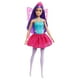 thumbnail image 1 of Muñeca Barbie Fairy Ballerina con pelo morado de 12 pulgadas con accesorios, 1 of 5