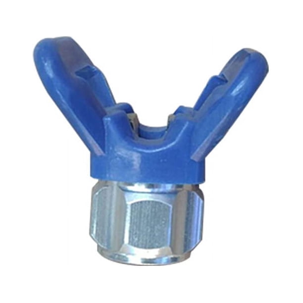 Azul Adecuado para pulverizador sin aire de alta presión, pulverización de pintura con portaboquillas (portaboquillas para máquina pulverizadora), herramientas s