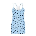 thumbnail image 5 of Kaemgyyd Womens Tank Top Pajama Set Comfy Sleeveless Sleepwear Print Racerback Camisole and Biker Shorts 2 Piece Pjs Outfit Loungewear, 5 of 6