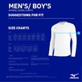 thumbnail image 2 of Crew Mizuno Comp Diamond Navy de manga larga para hombre, 2 of 2