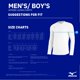 thumbnail image 2 of Crew Mizuno Comp Diamond Navy de manga larga para hombre, 2 of 2