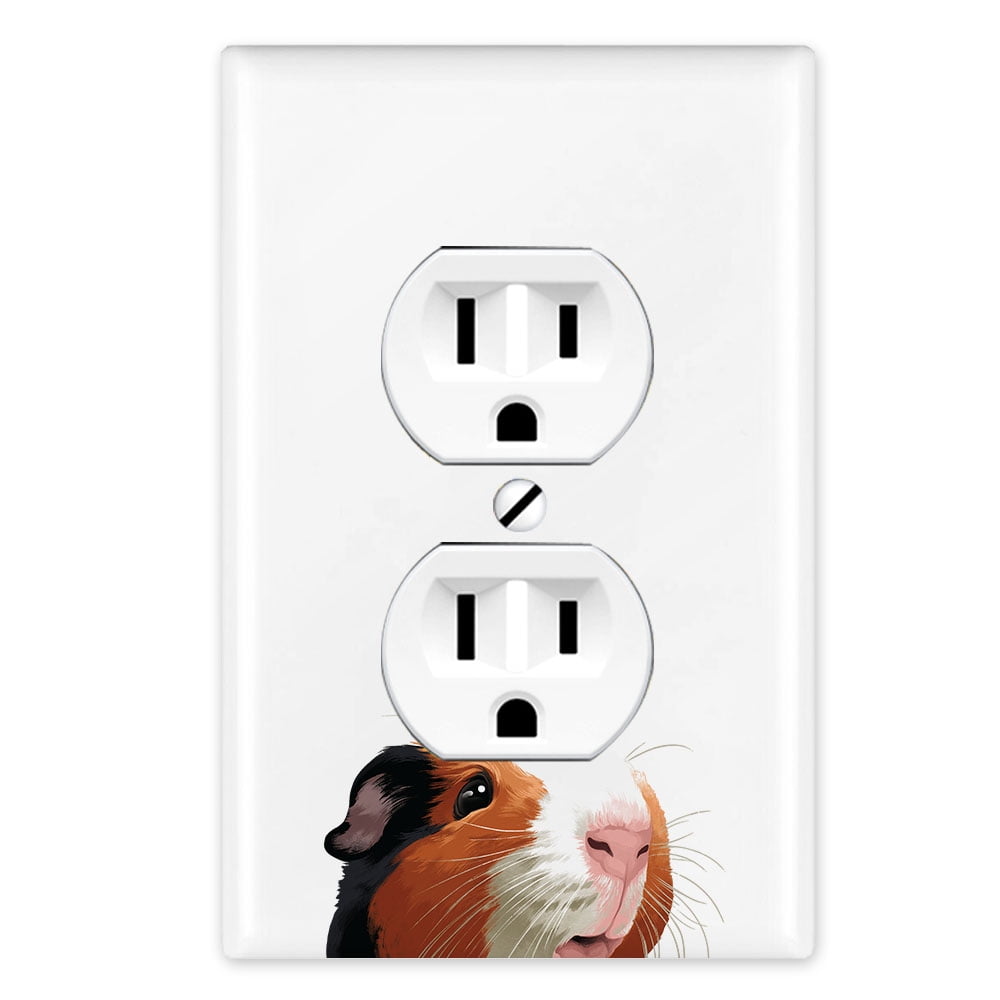 Baby Pig Farm Animal Single Outlet Wall Plate Cover 
