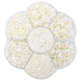 thumbnail image 4 of Perlas Redondas Sunnimix 2800Pcs Perlas Semirredondas Espalda Plana blanco lechoso, 4 of 8