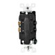 thumbnail image 3 of Contacto Dúplex Leviton Negro 10X3.2X3 Cm, 3 of 3