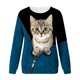 thumbnail image 4 of Pntutb Mujer Camisas Gráfico Impreso Manga Larga Cuello Redondo Sudadera Pullover Tops Cómodos Pntutb Pntutb-5510, 4 of 4