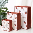 thumbnail image 3 of WHAMVOX Red Paper Gift Bags for Party Favors Storage Use Made of Environmental Friendly Material 5 Pieces, 3 of 8