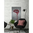 thumbnail image 5 of Parvez Taj "Tainted Lips" Painting Print on Brushed Aluminum, 5 of 5