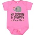 thumbnail image 3 of Inktastic My Grammy and Grampy Love Me Boys or Girls Baby Bodysuit, 3 of 5