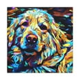 thumbnail image 1 of Golden Retriever Fauvism - Canvas, 1 of 10