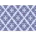 thumbnail image 1 of Ahgly Company Machine Washable Indoor Rectangle Transitional Heavenly Blue Area Rugs, 7' x 9', 1 of 7