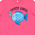 thumbnail image 4 of Inktastic Cutest Catch Cute Blue Fish Youth T-Shirt, 4 of 5