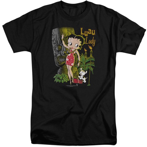 Betty Boop - Luau Lady - Tall Fit Short Sleeve Shirt - XX-Large