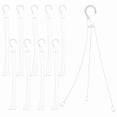 thumbnail image 3 of 30 Pcs Hanging Flower Pot Hook Hanger For Plants Garden Sticks Support, 3 of 6