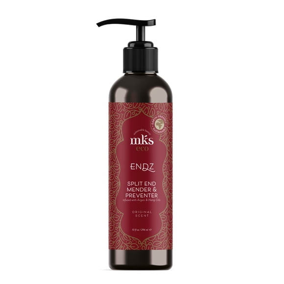 MKS eco Endz, Original Scent - 10 fl oz - Split End Mender & Preventer - Moroccan Argan Oil, Hemp Seed Oil - Vegan & Cruelty Free