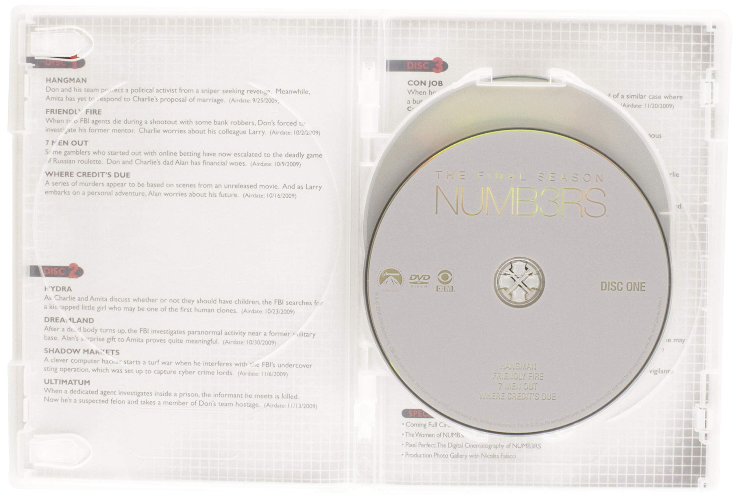 Numbers: The Sixth Season (The Final Season) (DVD), Paramount
