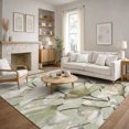 thumbnail image 6 of Addison Rugs Mayfield Premium Machine Washable Transitional Botanical Celery Rectangle Rug, 5' x 7'6", 6 of 6