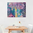 thumbnail image 2 of Patifu Mushroom Psychedelic Art Fine Art Aesthetic Poster & Print Wall Painting for Home Decor 16x12in, 2 of 6