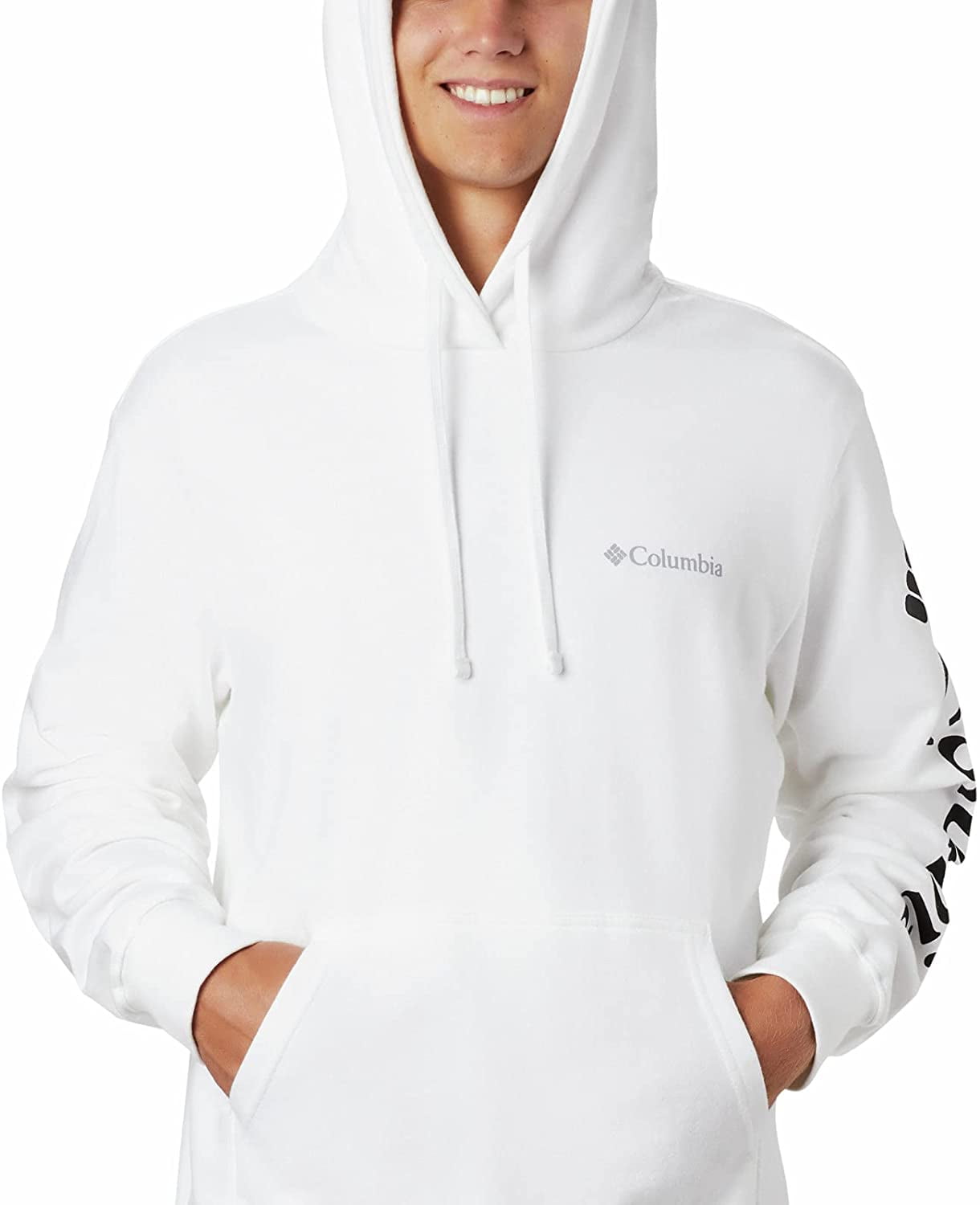 Columbia men's viewmont ii sleeve graphic hoodie sale