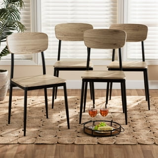 Wood Set of 4 Dining Chairs in Dining Chairs Walmart