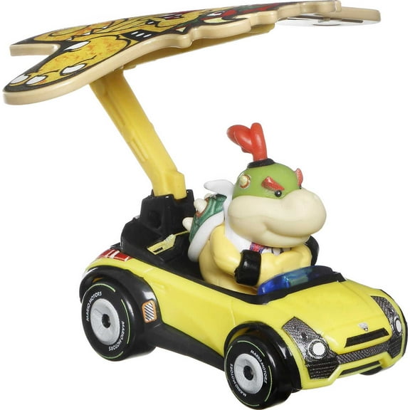 Hot Wheels Mario Kart Bowser Junior Sports Coupe, ATV & Motorcycle Play Vehicles