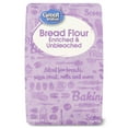 thumbnail image 2 of (4 pack) Great Value Enriched and Unbleached Bread Flour, 5 lb Bag, 2 of 9
