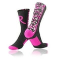 thumbnail image 2 of Twin City Digital Camo Breast Cancer Awareness Crew Socks, 2 of 2