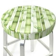 thumbnail image 3 of Naloa Bamboo Stems And Leaves Round Bar Stool Cushion Cover 12-14 inch, Fits Kitchen, Office, Restaurant Chairs - {sizeName}12 inch, 3 of 7