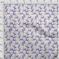 thumbnail image 4 of oneOone Cotton Poplin Twill Purple Fabric Floral Sewing Craft Projects Fabric Prints By Yard 56 Inch Wide, 4 of 5