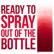 8 oz RED Custom Body Art Water-Based Airbrush Face and Body Paint Make-Up