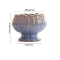 thumbnail image 3 of Todaioua Creative Succulent Plant Pots Gradient Petals Pattern Flower Pots Ceramic Planter for Cactus Plants Container Bonsai Pots with Drainage Hole for Home Decor, 3 of 8