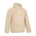 thumbnail image 2 of Mountain Warehouse Boys/Girls Teddy Half Zip Fleece Top, 2 of 4
