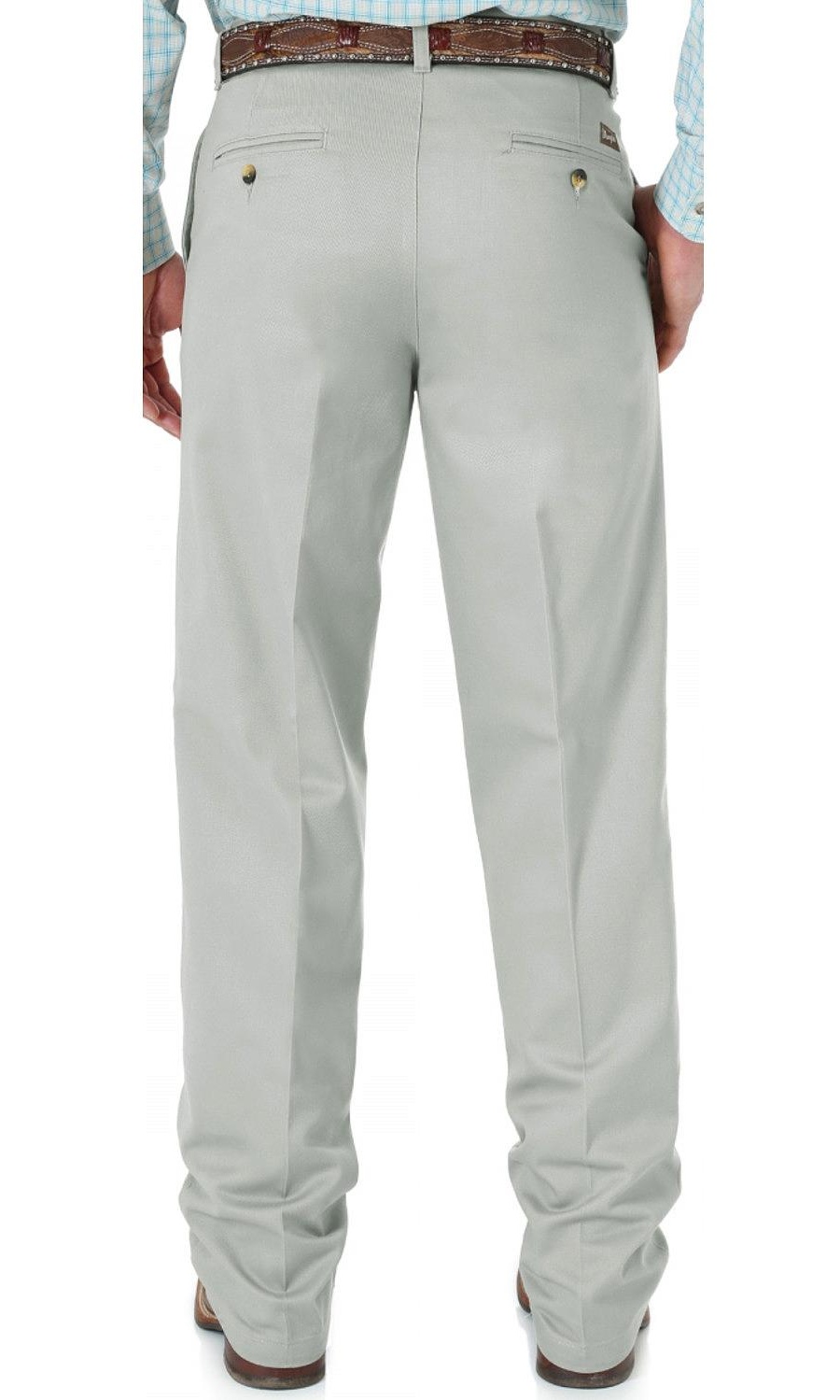 wrangler riata flat front slacks