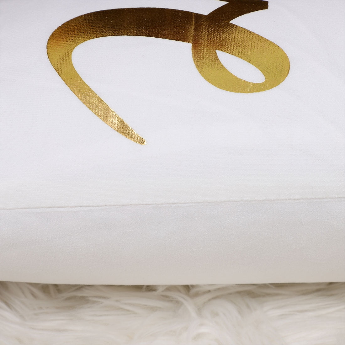 Unique Bargains Polyester Love Letter Pattern Throw Pillow Covers 18x18 inch 1PC