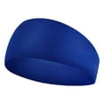 thumbnail image 3 of MSJUHEG Headbands for Women,Sweat Band,Running Headband,Headbands for Women Non Slip,Workout Headbands for Women,Running Headband Non Slip Sports Headbands Blue One Size, 3 of 4