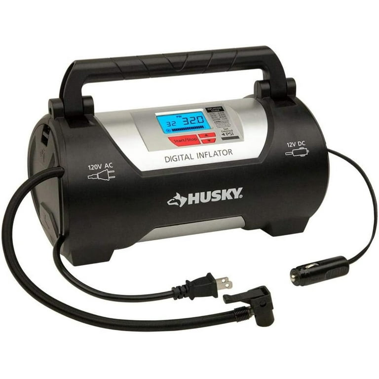 Husky HD12120B 12 120 Volt Auto Home Inflator