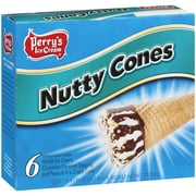 Perrys Perrys Nutty Cones, 6 ea